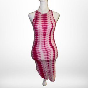 Pink Tye Dye Dress